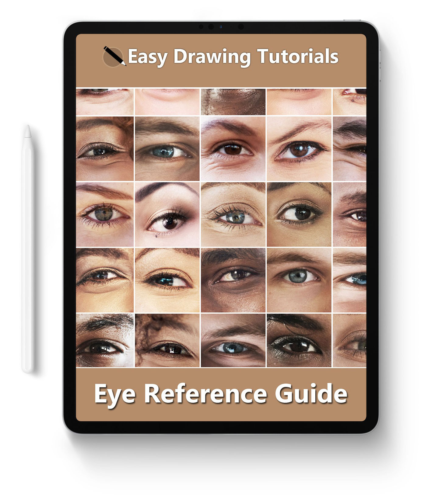 25 Realistic Eye Drawing Reference Guide